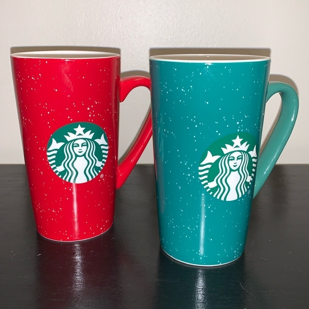 2‎ Starbucks 16 Oz Coffee Mugs.  2020.